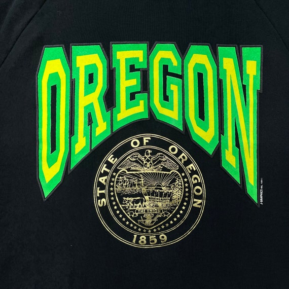 Vintage 80s/90s Oregon Crewneck Sweatshirt— Sz XL - image 2