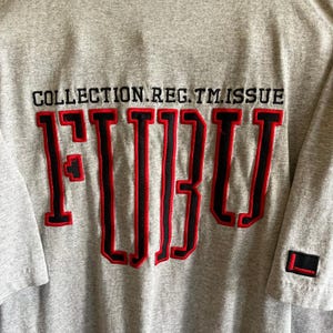 Vintage 90’s “FUBU” Urban Streetwear Tee- Sz 2XL image 2