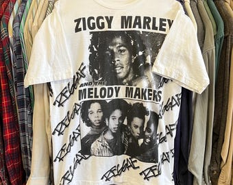 Vintage 1988 Ziggy Marley and the Melody Makers Conscious Party