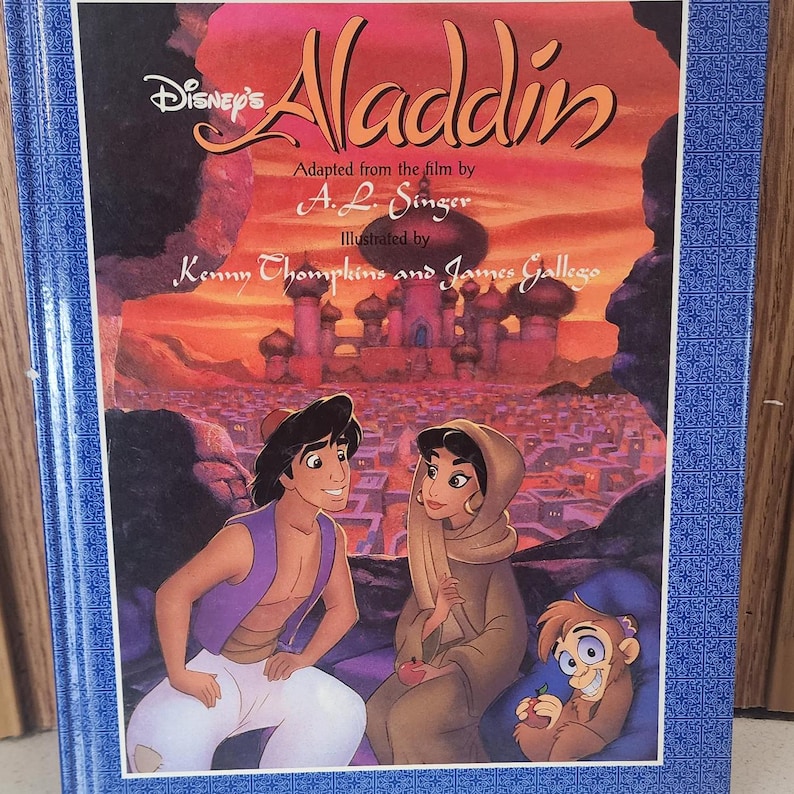 Disney's Aladdin, First Edition, 1992 - Etsy