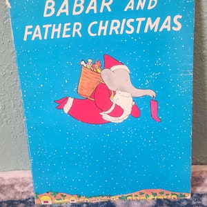 Bárbaro y Papá Noel, Jean De Brungoff, Vintage, Infantil, Elefante