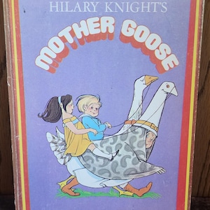 Hilary Knight&#39;s Mother Goose, A Golden Book, First Paperback Edition, 1973