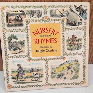 Nursery Rhymes, Illustrated by Douglas Gorsline, 1977, Children&#39;s Book