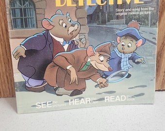 Walt Disney, Il grande detective dei topi, Libro per bambini, Vintage