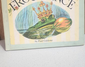 Il principe ranocchio, libro per bambini, usato, vintage, Paul Galdone