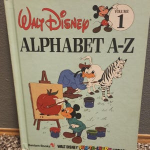 Alfabeto A-Z de Walt Disney, volumen 1, 1983