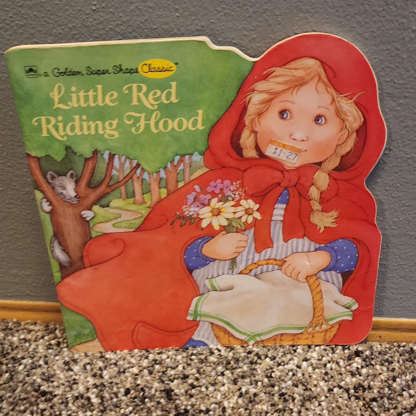 Little Red Riding Hood, A Golden Super Shape Classic, 1988, Retold
