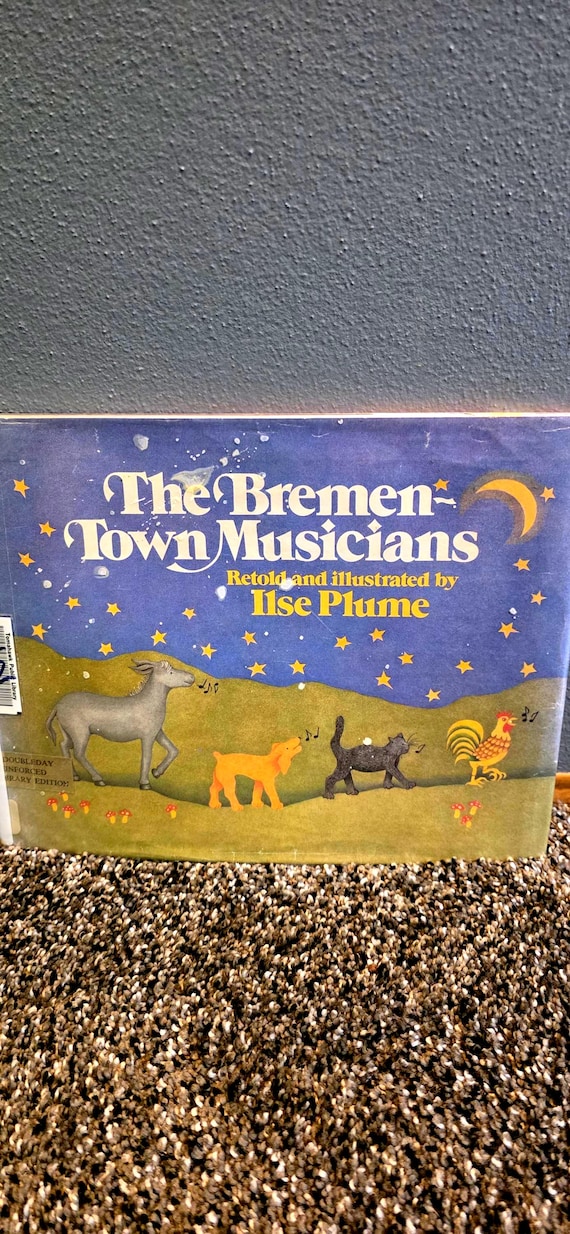 The Bremen-town Musicians, Ilse Plume, First Edition, 1980 - Etsy