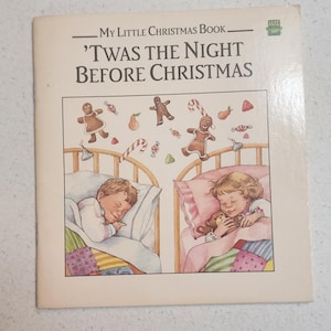 My Little Christmas Book, Twas the Night Before Christmas, 1992, Susan Spellman