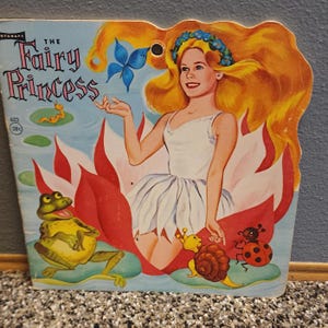 The Fairy Princess, Saalfield Publishing Company, Vintage, 1966