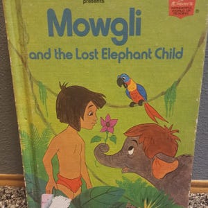 Walt Disney&#39;s Mowgli and the Lost Elephant Child, 1978, First Edition, Children&#39;s, Book