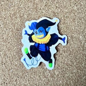 World Revolving Sticker