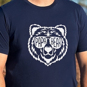 Papa Bear SVG PNG, Papa Bear com óculos de sol, arquivo de corte do dia dos pais, Papa Bear Svg, camisa do dia dos pais Svg, Papa Bear