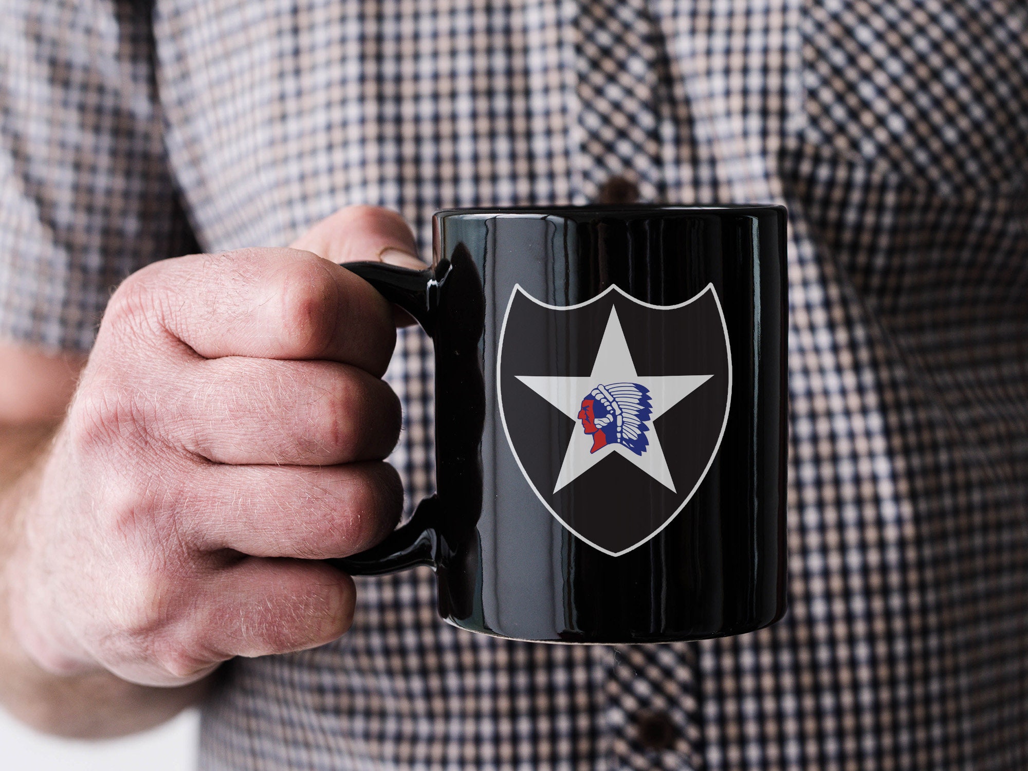 2nd Infantry Division Mug: Army Unit Coffee Cup, Veteran Gift - Etsy