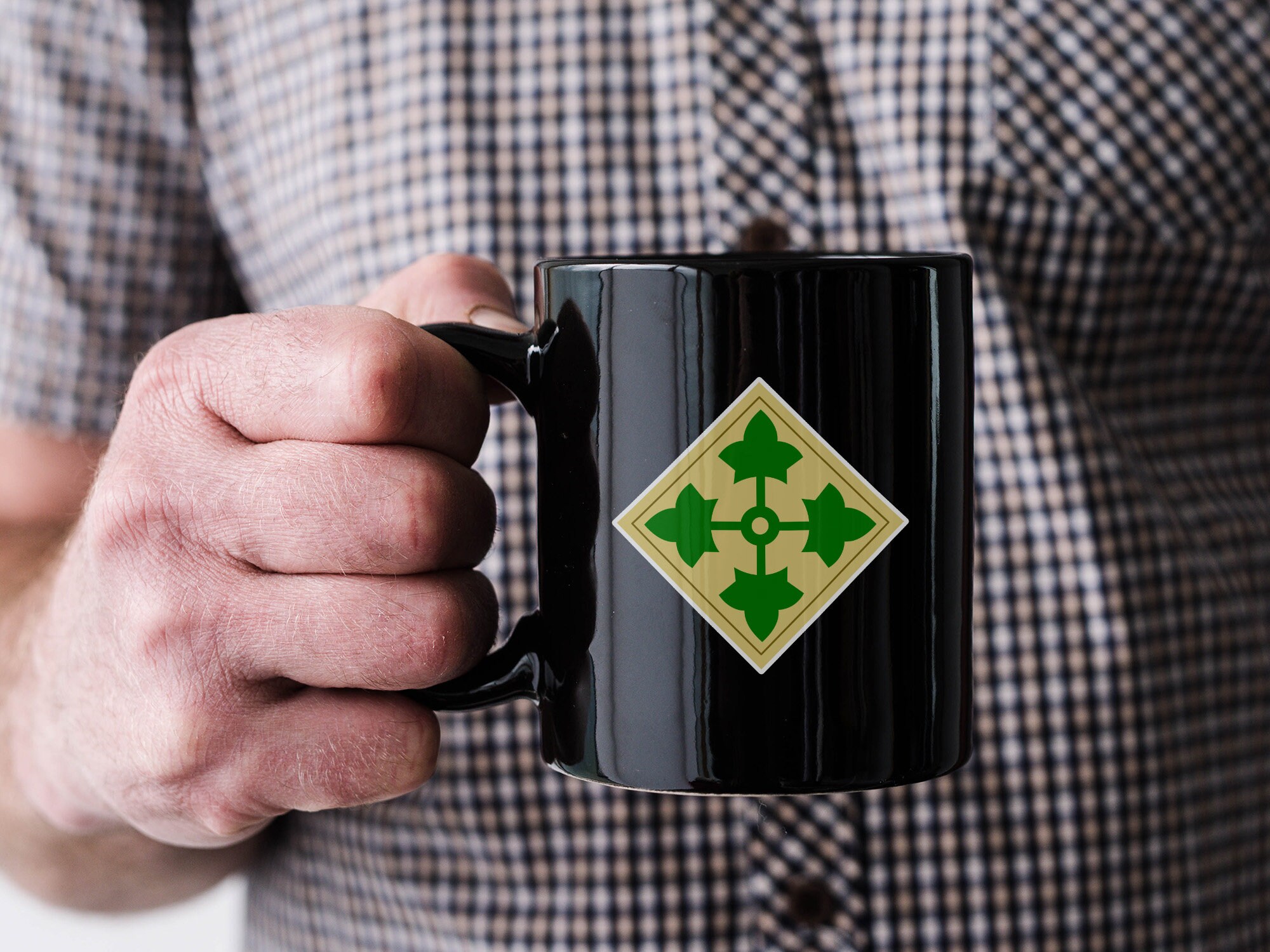 4th Infantry Division Mug: Army Unit Coffee Cup - Etsy