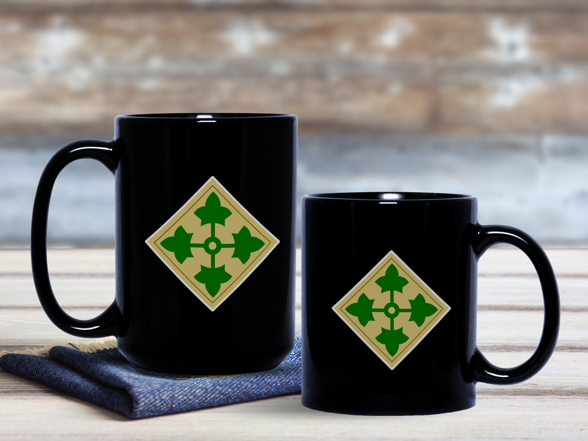 4th Infantry Division Mug: Army Unit Coffee Cup - Etsy