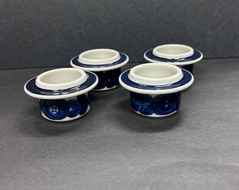 Set van 4 vintage Arabia Finland eierdopjes