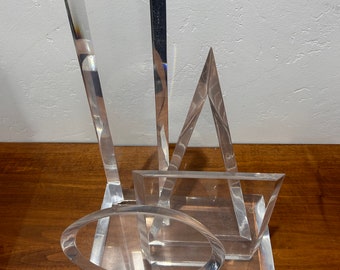 Hivo Van Teal Lucite Sculptuur