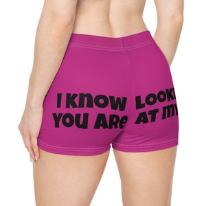 Sexy booty shorts skinny fit super soft comfy stretchy gym sport outdoor activity yoga pants best gift for her custom adult fun
