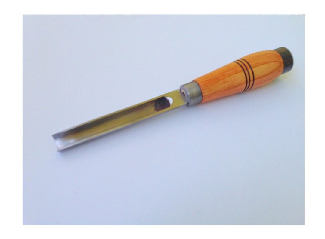Wood Carving Gouge With Reverse Sharpening. Woodworking Gouge Chisel ...