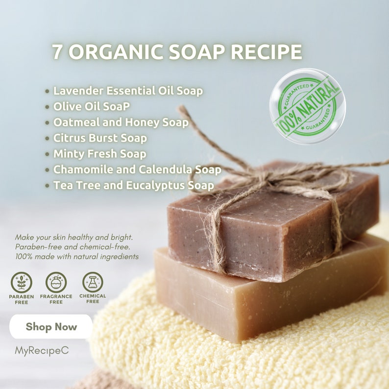 21 Homemade Organic Soap Recipe,Natural Soap Making,Educational Soap Making,Cold Process,Japanese Techniques,Natural Recipe,Soap Making,Soap zdjęcie 2