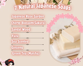 Natural Japanese Soap Recipes: Skincare E-Book (Printable)