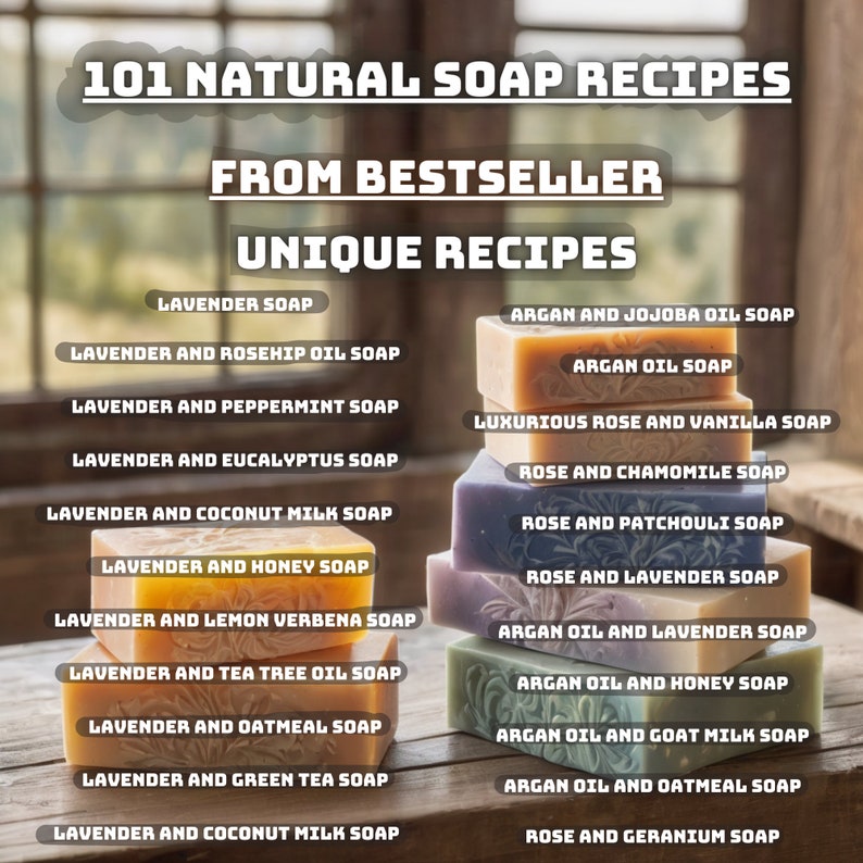 Peut inclure: Une collection de 101 recettes de savon naturel d'un best-seller, proposant des combinaisons uniques comme la lavande et l'huile de cynorrhodon, l'huile d'argan et le miel, et la rose et le g&eacute;ranium.