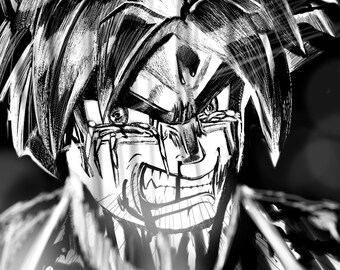 Dragon Ball Gohan Dibujo Digital