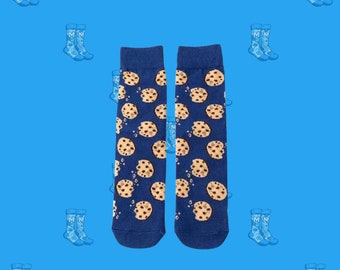 Chaussettes cookie, chaussettes cookie acheter, chaussettes cookie run, chaussettes cookie monster, chaussettes cookie de Noël, nourriture