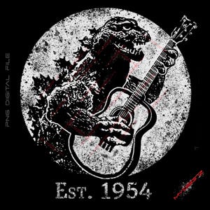 Godzilla, PNG, Minus One PNG, Shin Godzilla, T-shirt design, Png Design, Digital image,  Ready to download png.
