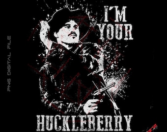 Tombstone, Huckleberry png, Doc Holiday, Cowboy, Western Image Design, Ready to download png.