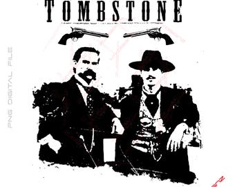 Tombstone, Huckleberry png, Doc Holiday, Cowboy, Western Image Design, Ready to download png.