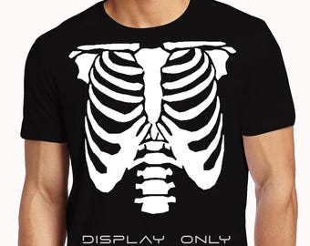 Halloween, Skeleton body, Black and White perfect for T-shirts, png Ready to download dtf print