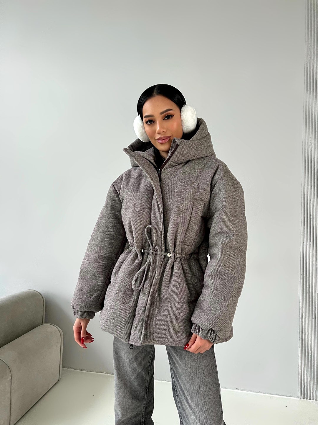 Oversize Jacket Woman Jackets Winter Coat Warm Slim Jacket