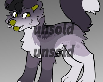 feral dog canine furry adoptable fursona