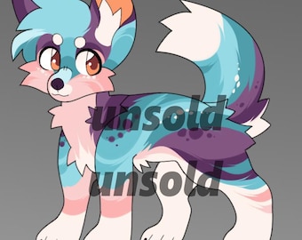 feral dog canine furry adoptable fursona