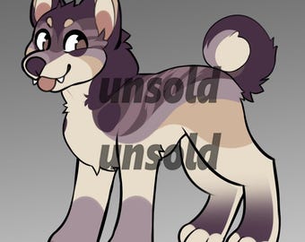 feral shiba inu dog canine furry adoptable fursona
