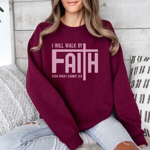 Christian Sweatshirt Bible Verse