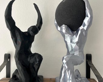 3D Printed Atlas Alexa Stand: Echo Dot 4th/5th Gen Holder