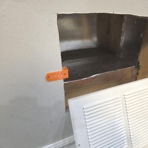 Drywall Edge Clips: Secure Vent Installation, Stop Vent Droop (8 Pack)