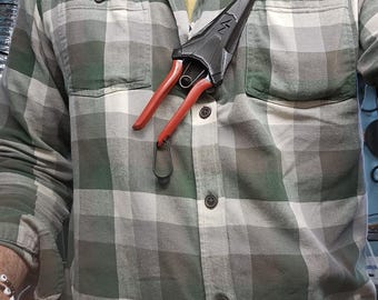 Holster for Chikamasa T-550  - Felco 322 - Gardening - Tool Management - Sharps Safety - Protect the tip