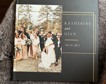 Personalized Custom Wedding Photo Album