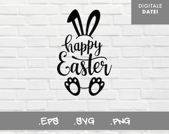 Plotterbestand Vrolijk Pasen / Bestand Vrolijk Pasen / Bestand voor Silhouette / Bestand voor Cricut / Bestand voor Brother