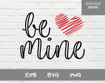 Plotterbestand Valentijnsdag / Bestand Valentijnsdag / Vectorafbeelding Valentijnsdag / Bestand voor silhouet / Bestand voor Cricut / Bestand voor broer