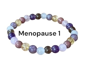 Menopause Gemstone Bracelet: Natural Healing Crystals for Women