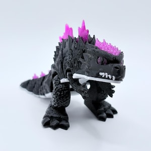 Godzilla 3d printed articulated figure/fidget toy