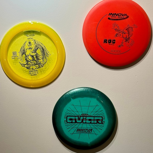 Discgolf - Wandhalterung