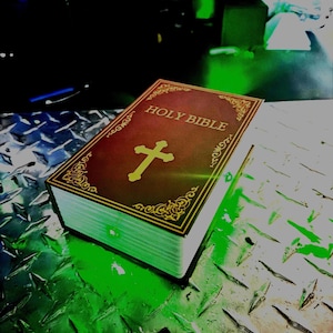 Holy Bible Paranormal Trigger Object – Spirit Detection with Light & Sound Activation