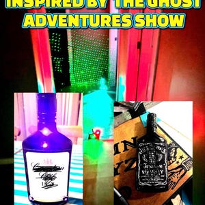 Haunted Liquor Bottle Trigger Object – Paranormal Motion Sensor for Ghost Hunting equipment gear and paranormal investigation equipment