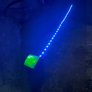 Paranormal Tracer: Sensor de caza de fantasmas con tira LED